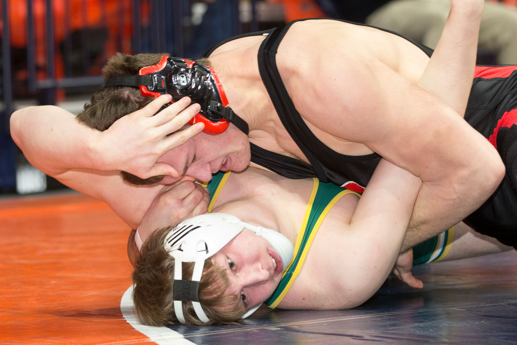 Orion's Logan Lee Competes In HSA Individual State Wrestling Tournament